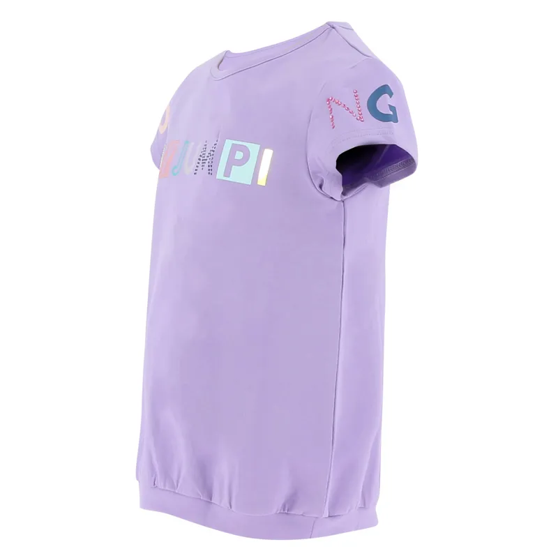 Equi-Kids Icance Junior T-Shirt - Lilac-2