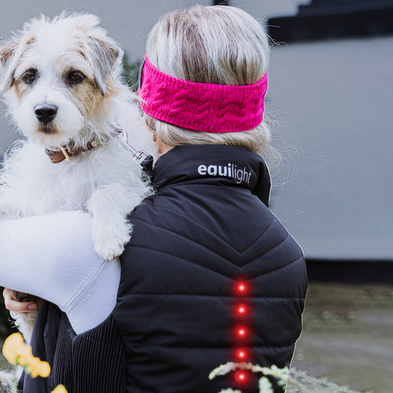 Equi Light Free Style LED Ladies Gilet - Black-3