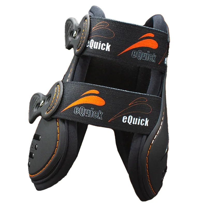 eQuick eWonder Short Fetlock Boots - Black-1