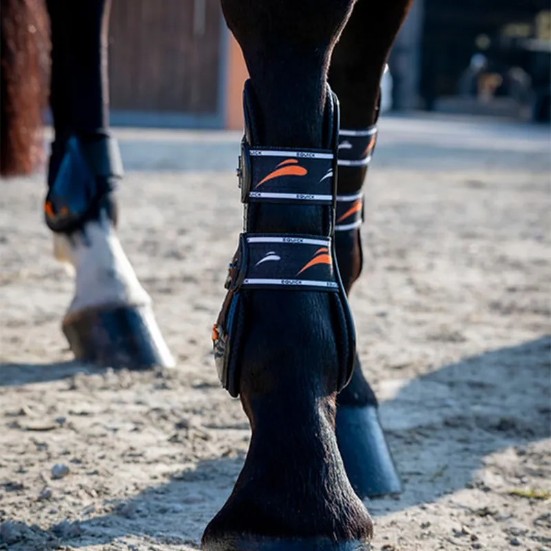 eQuick Vibe Tendon Boots - Black-4