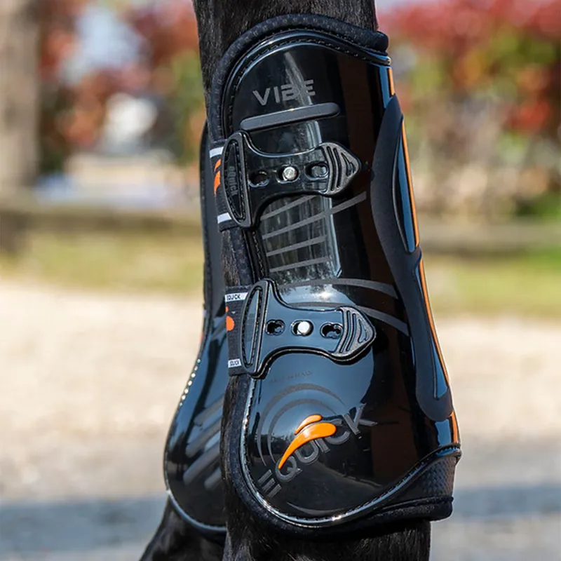 eQuick Vibe Tendon Boots - Black-1