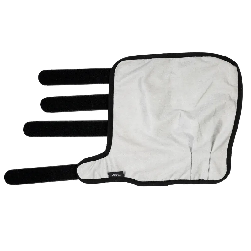 Equidaw of London Luxury Horse Cooling Leg Wraps - Black-5