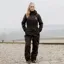 EQUIDRY All-In-One Womens Waterproof Jumpsuit - Brown