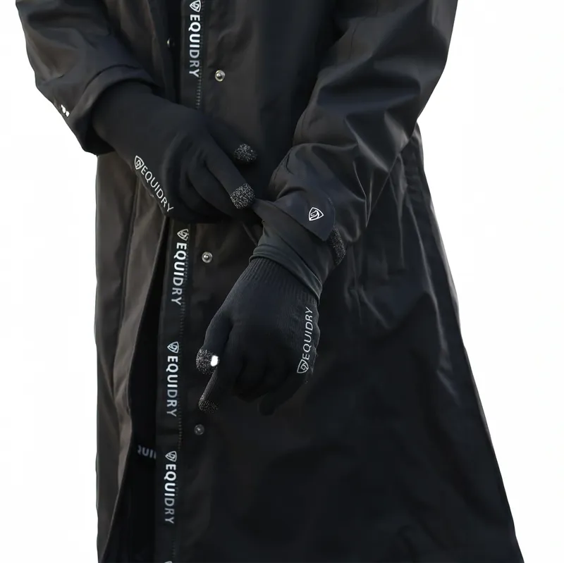 EQUIDRY Bronte V1 Womens Waterproof Riding Coat - Black-8