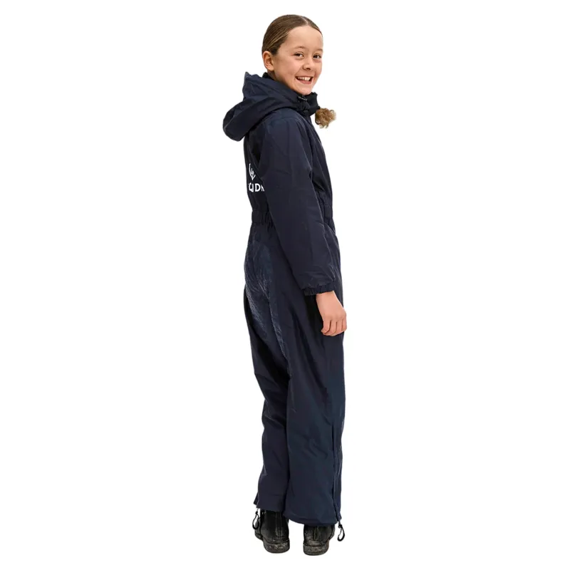 EQUIDRY All-In-One Junior Waterproof Jumpsuit - Navy-5