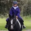EQUIDRY Evolution Thick Fleece Lined Junior Jacket - Deep Purple/Lilac