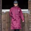 EQUIDRY Evolution Thin Fleece Lined Waterproof Jacket - Plum/Plum