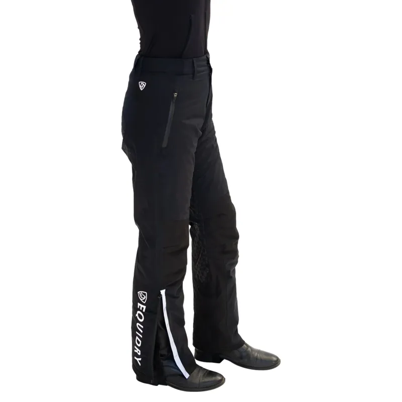 EQUIDRY Freya Waterproof Riding Trousers - Black-2