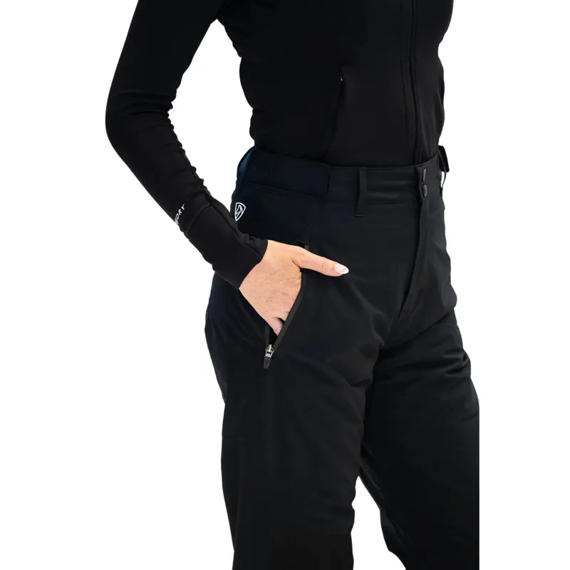 EQUIDRY Freya Waterproof Riding Trousers - Black-8