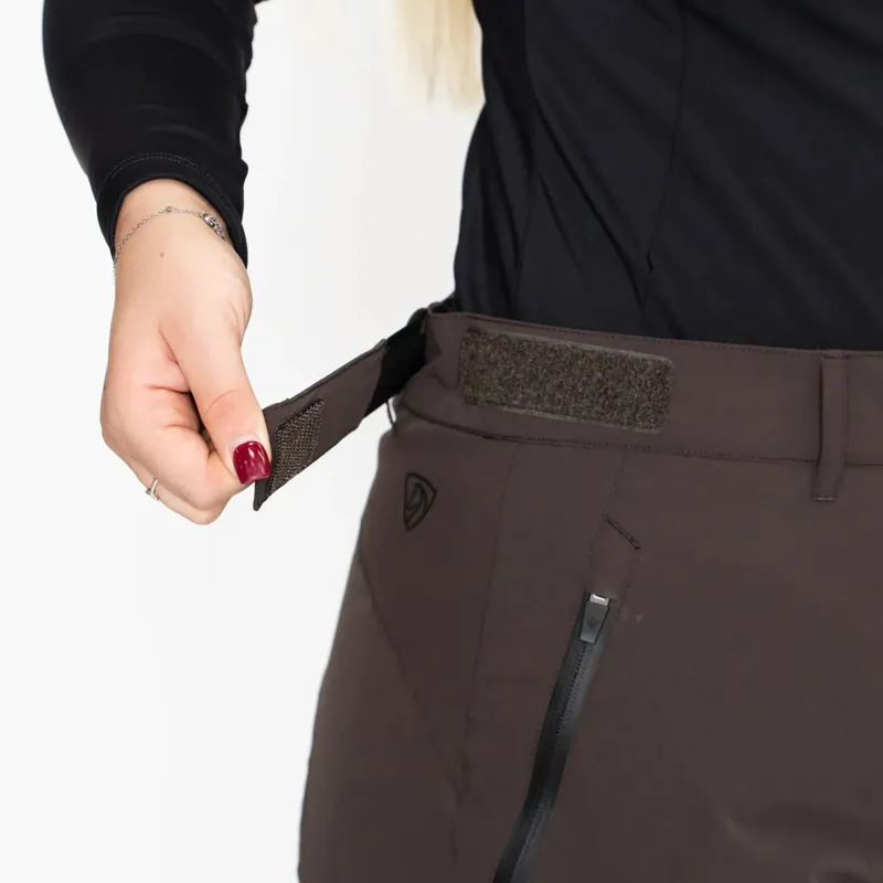 EQUIDRY Freya Waterproof Riding Trousers - Brown/Black-8