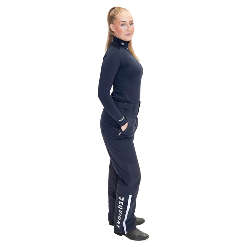 EQUIDRY Freya Waterproof Riding Trousers - Navy-5