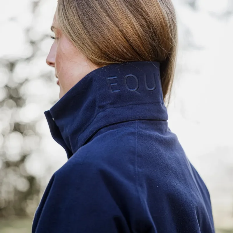 EQUIDRY Nevada Womens Waterproof Smock - Navy-5