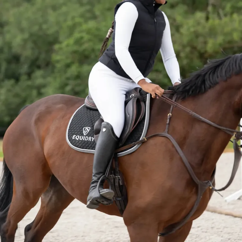 EQUIDRY Womens Waterproof Competition Breeches - White-7