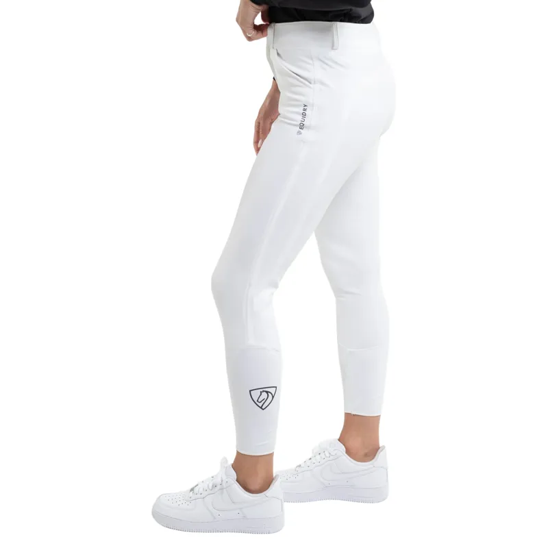 EQUIDRY Womens Waterproof Competition Breeches - White-1
