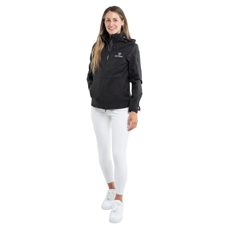 EQUIDRY Womens Waterproof Competition Breeches - White-6