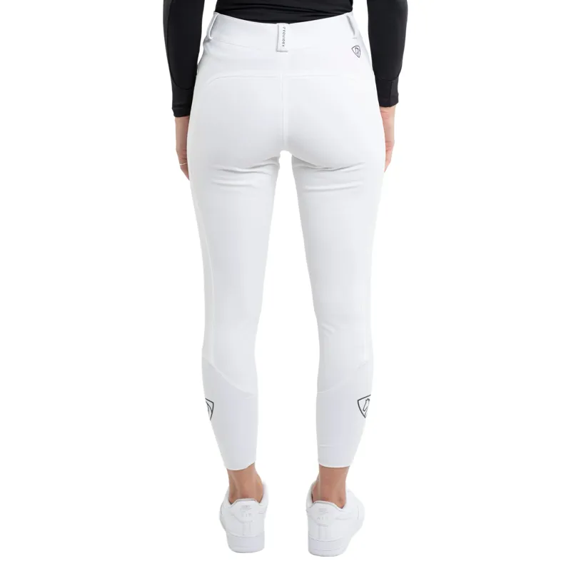 EQUIDRY Womens Waterproof Competition Breeches - White-2