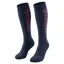 EQUIDRY Waterproof Tall Socks - Navy/Raspberry