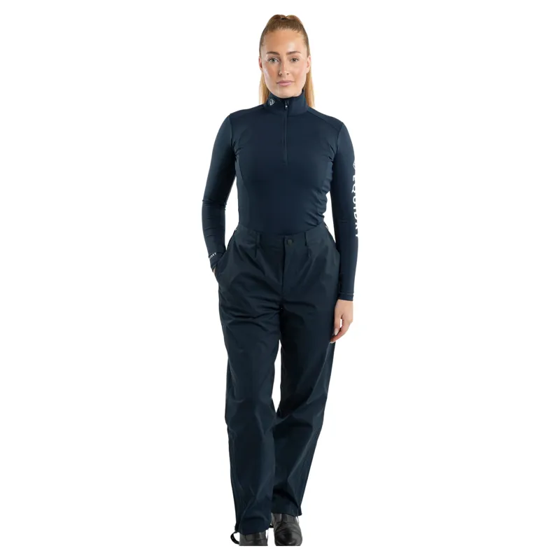 Equidry Unlined Womens Waterproof Trousers - Navy-3