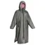 EQUIDRY All Rounder Junior Jacket with Fleece Hood - Charcoal/Pink