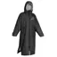 EQUIDRY All Rounder Junior Jacket with Fleece Hood - Black/Grey