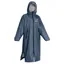 EQUIDRY All Rounder Junior Jacket with Fleece Hood - Steel Blue/Grey