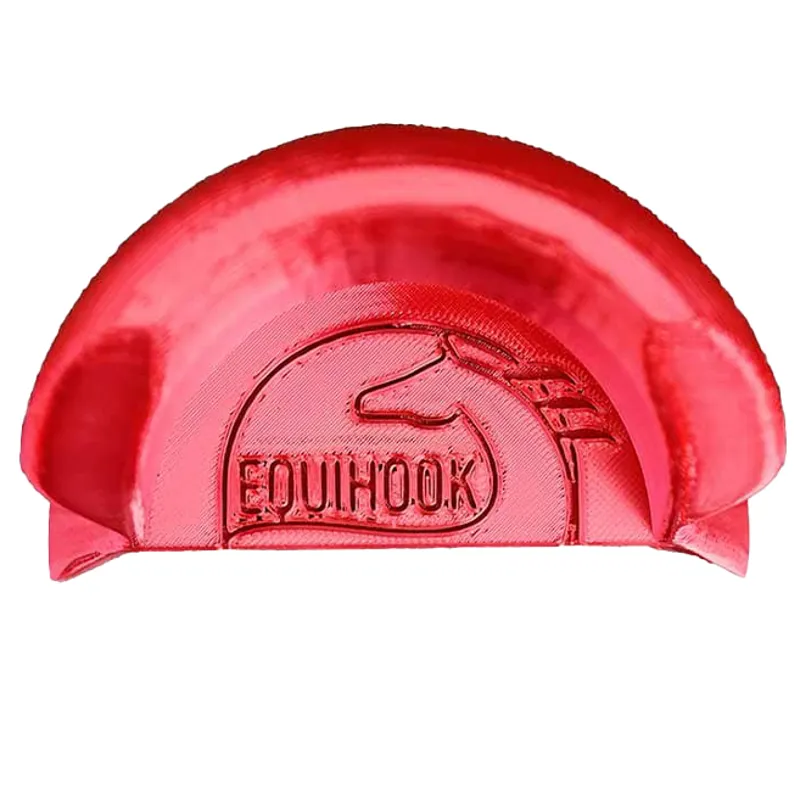 EquiHook Magnetic Bridle Hook - Shiny Red-1