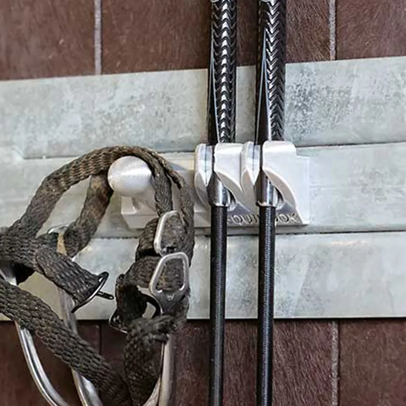 EquiHook Magnetic Whip and Kit Holder - Silver
