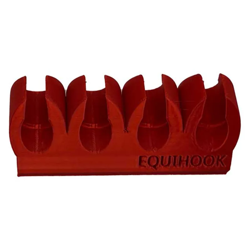 EquiHook Whip Rack - Shiny Red