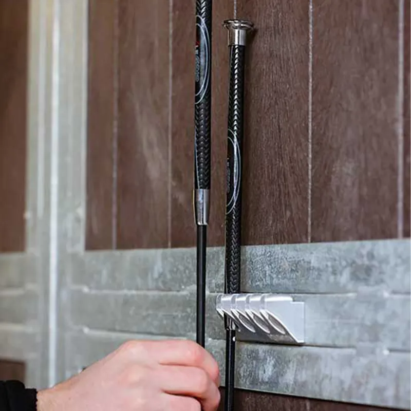 EquiHook Whip Rack - Silver-1