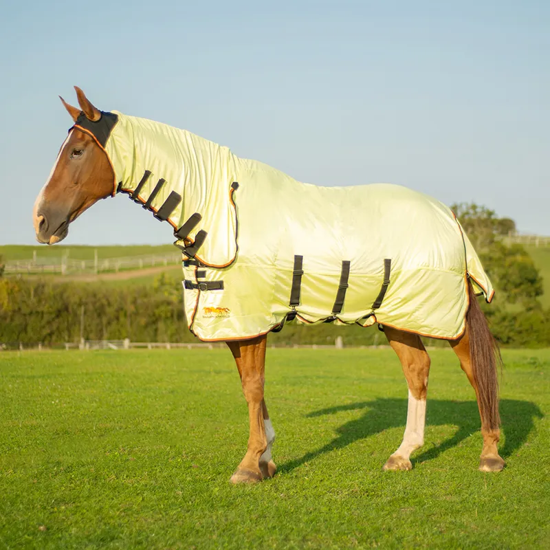 Equilibrium Field Relief Combo Neck Fly Rug - Yellow/Black
