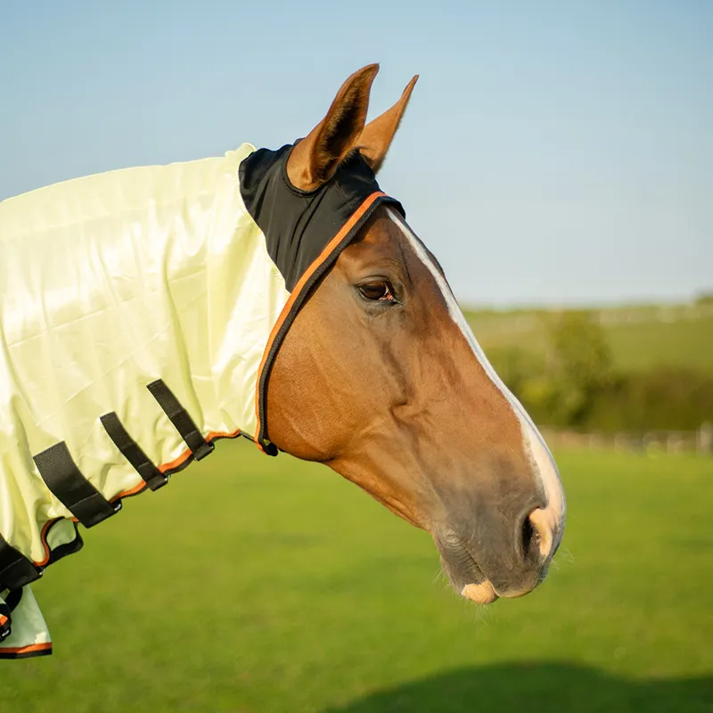 Equilibrium Field Relief Combo Neck Fly Rug - Yellow/Black-2