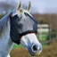 Equilibrium Field Relief Midi Fly Mask with No Ears - Black/Orange