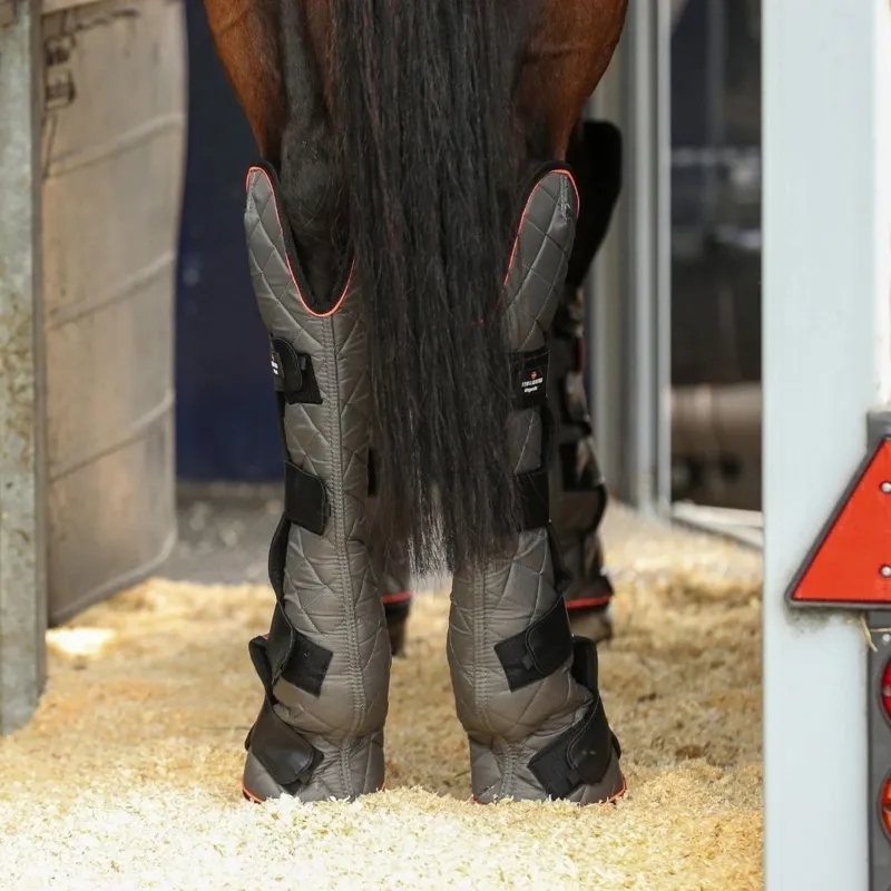 Equilibrium Magnetic Hock and Hind Leg Boots - Grey Pre-Order-10