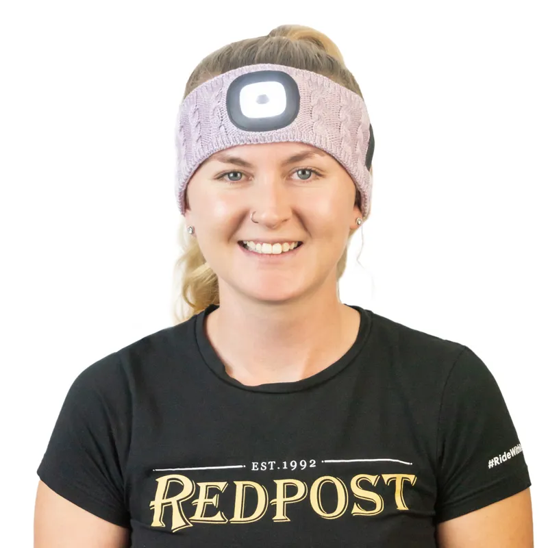 Equi Light Bamboo Head Torch Headband - Lilac