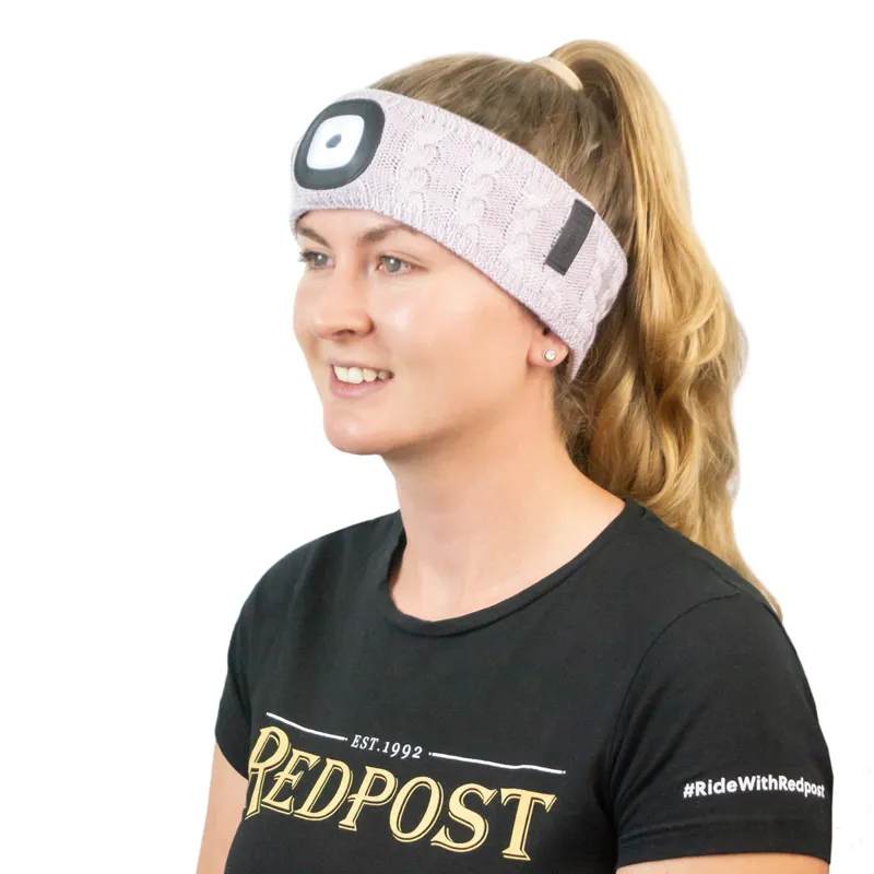 Equi Light Bamboo Head Torch Headband - Lilac-2