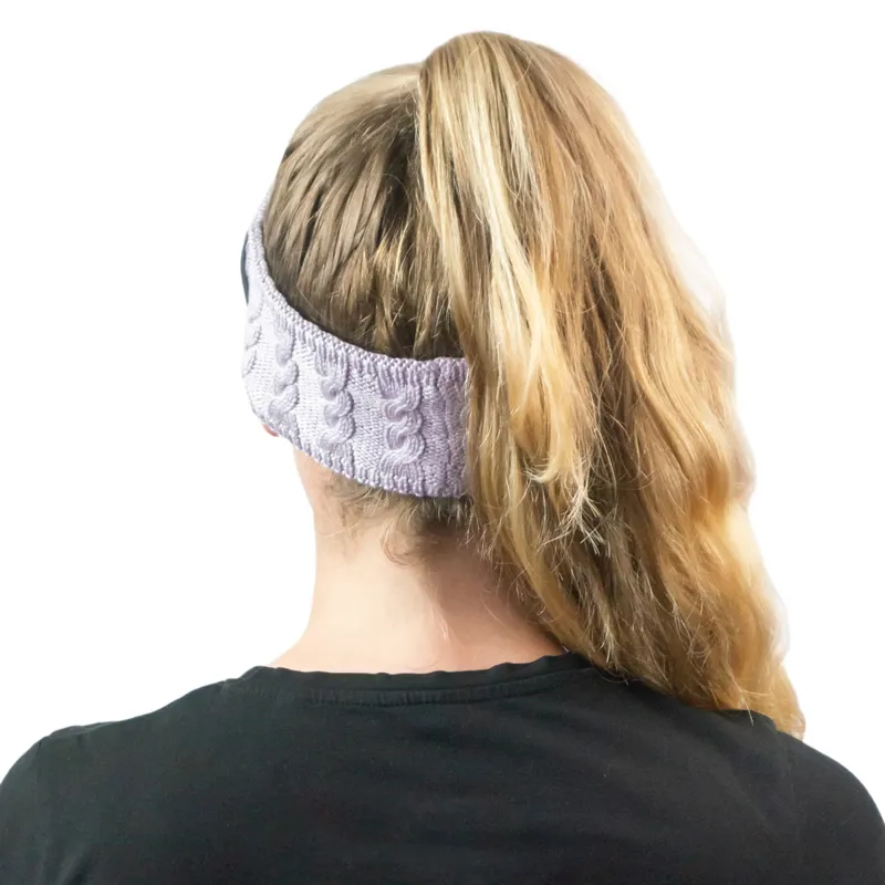 Equi Light Bamboo Head Torch Headband - Lilac-3