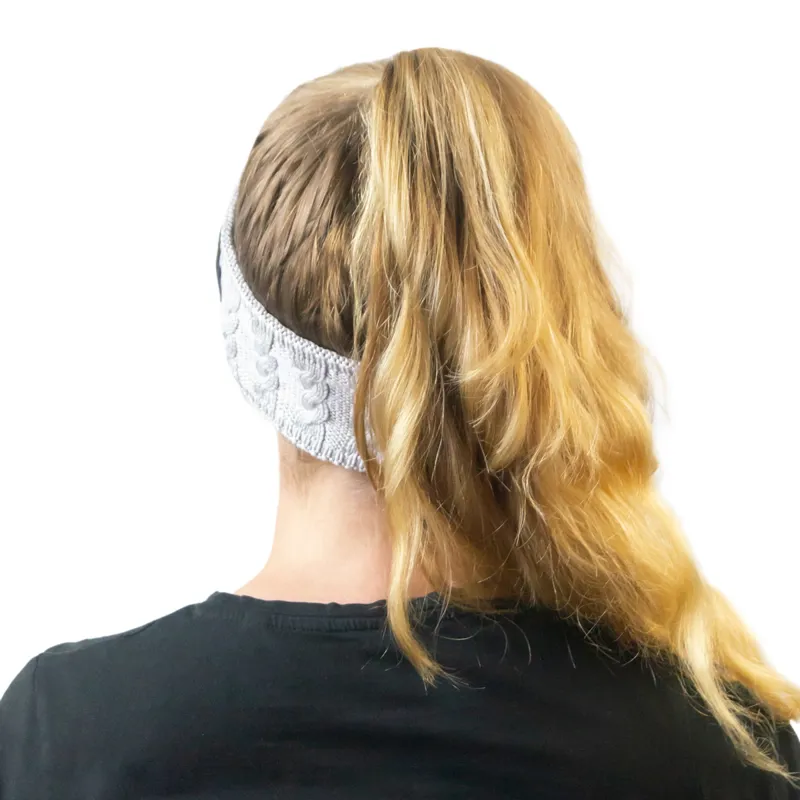 Equi Light Bamboo Head Torch Headband - Platinum-3