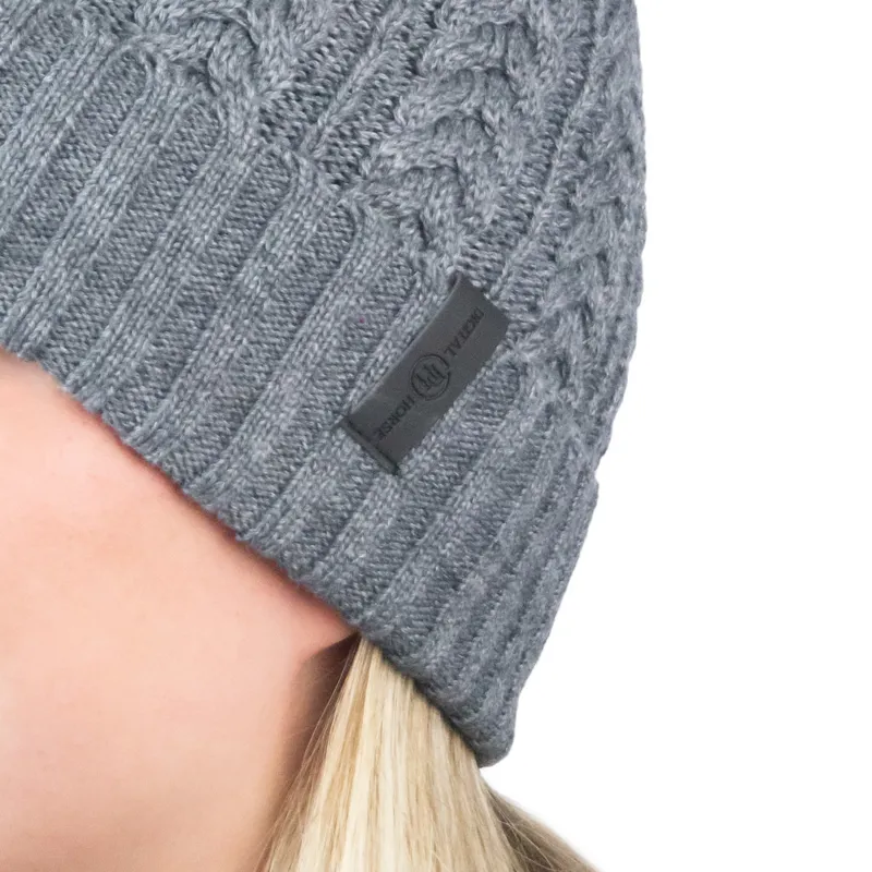 Equi Light Torch Pom Beanie Hat - Steel Grey-5