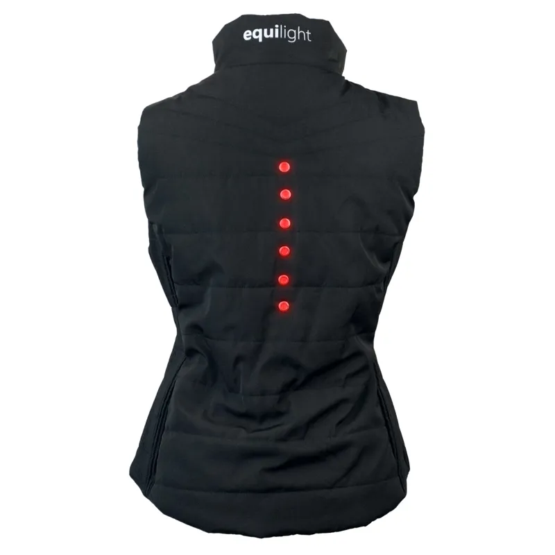 Equi Light Free Style LED Ladies Gilet - Black-1