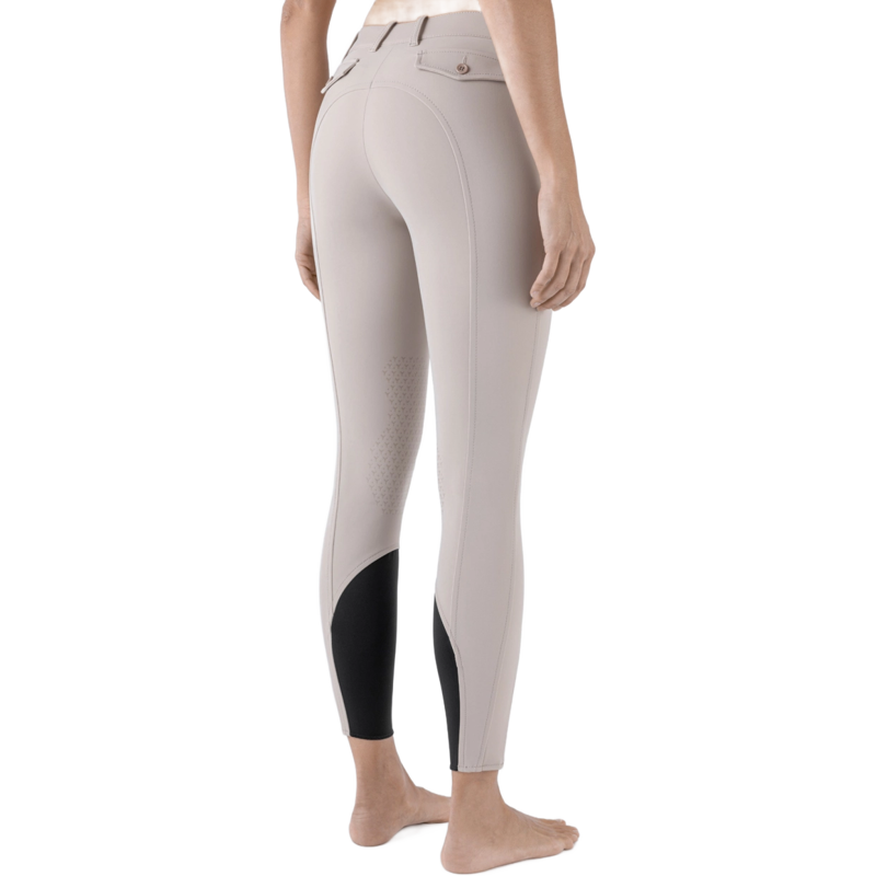Equiline Atirk B-MOVE Knee Grip Womens Competition Breeches - Beige-1