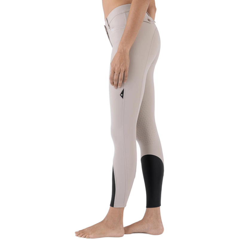 Equiline Atirk B-MOVE Knee Grip Womens Competition Breeches - Beige-3
