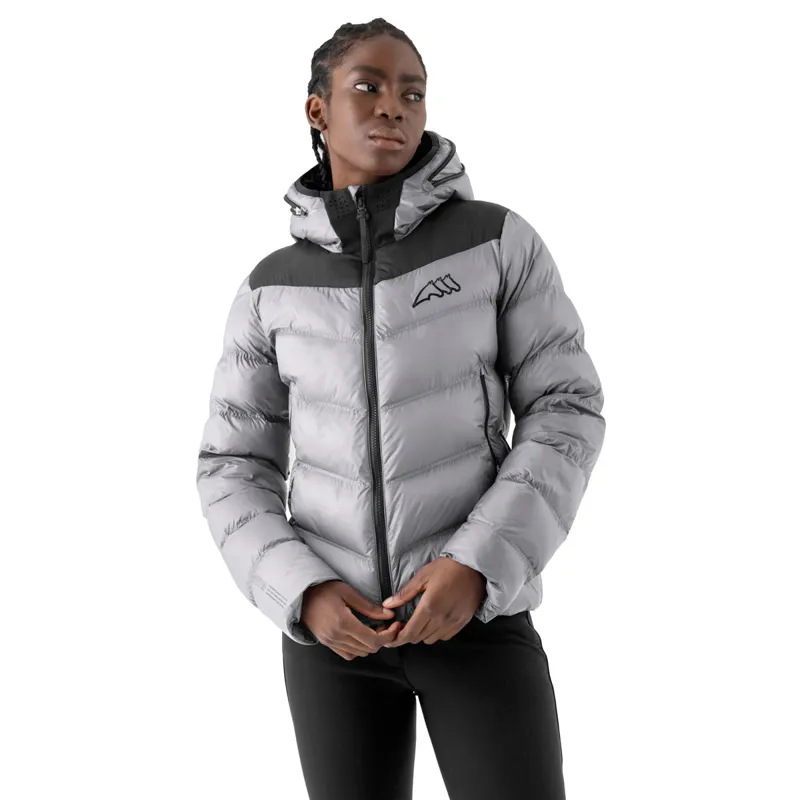 Equiline Caiety Ladies Ripstop Padded Jacket Sleet Grey