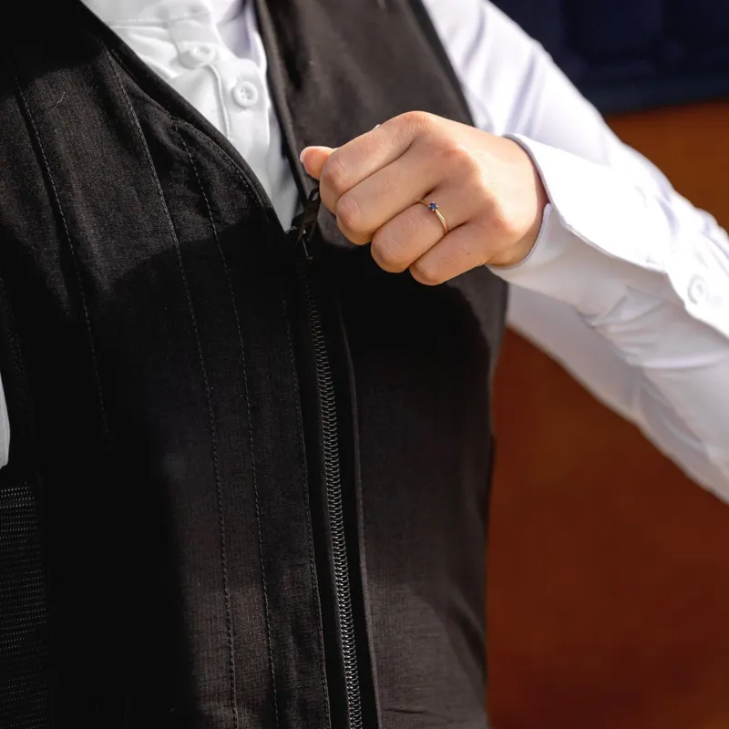 Equiline Eclair Unisex Airbag Vest - Black-12