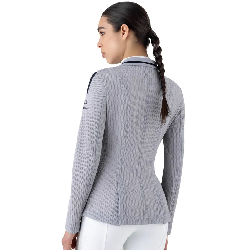 Equiline Caspec Ladies Mesh Competition Jacket - Lilac Grey-1