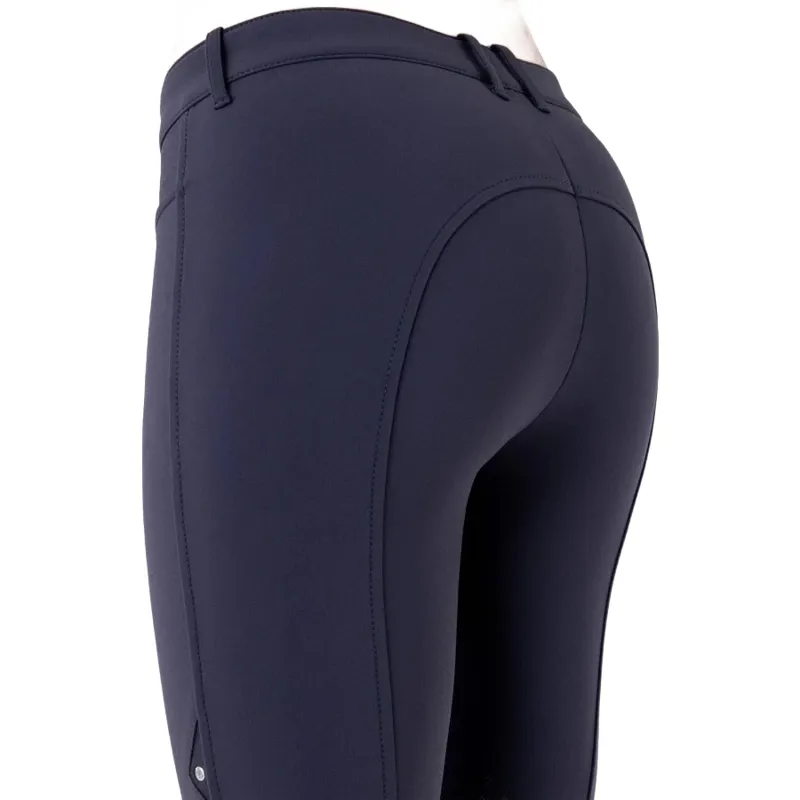 Equiline Cornek Knee Grip Womens Breeches - Blue-1