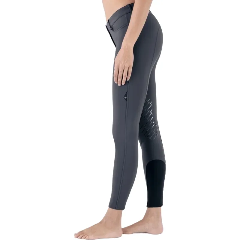 Equiline Cornek Knee Grip Womens Breeches - Grey-1