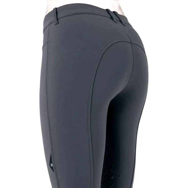 Equiline Cornek Knee Grip Womens Breeches - Grey-3