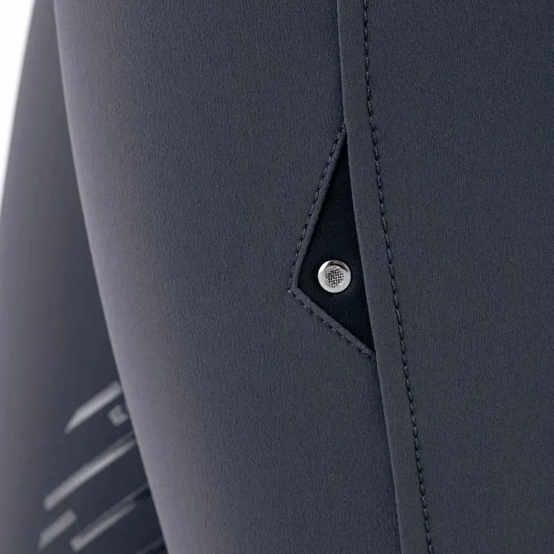 Equiline Cornek Knee Grip Womens Breeches - Grey-5