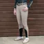 Equiline Crystalek High Waist Knee Grip Ladies Breeches - Taupe