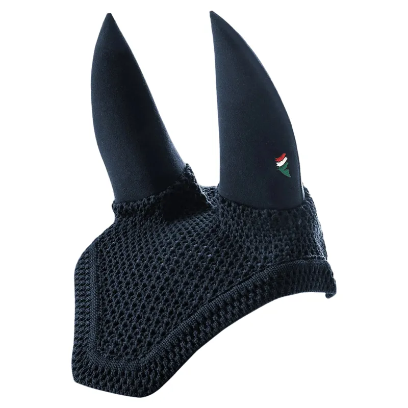 Equiline Dave Soundless Ear Net - Blue